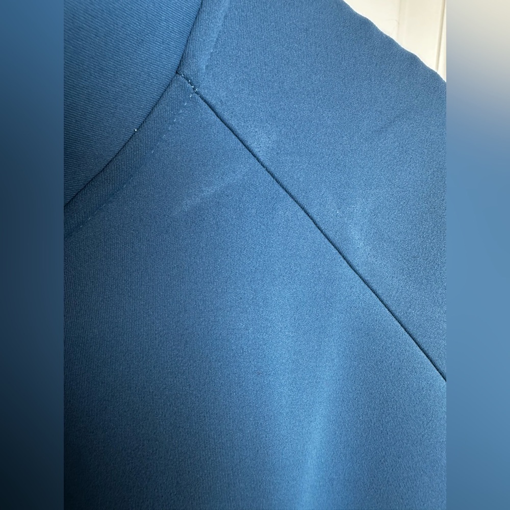 Kirkland Signature Men's Zip Up Sweater in Blue - Picture 5 of 9